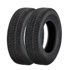 ST205/75D14 Trailer Tires, 6PR Load Range C, 14in Fuel-saving Designed Trailer Tires 205 75 14 for Travel/Camper/Landscape/Cargo/Utility/Boat/Horse/Farm/Hauler Trailer