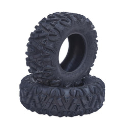 AT22x10-10-6PR TL EOS Tire - All Terrain 22x10x10 Tires, Rim 10x8, OD 22in, SW 10in, Max Load 355lbs each Tire, LCI/SI 44F