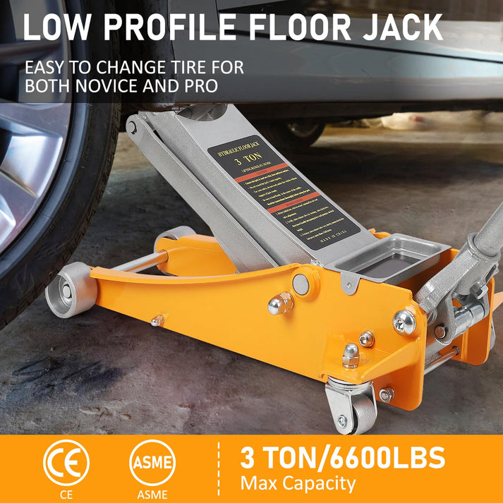 GARVEE Floor Jack Front View