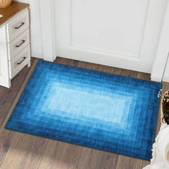 GARVEE Washable Ombre Area Rug, Non-Slip, Stain Resistant, Polyester, Modern Gradient Design, 2' x 3', Entryway, Kitchen, Bathroom