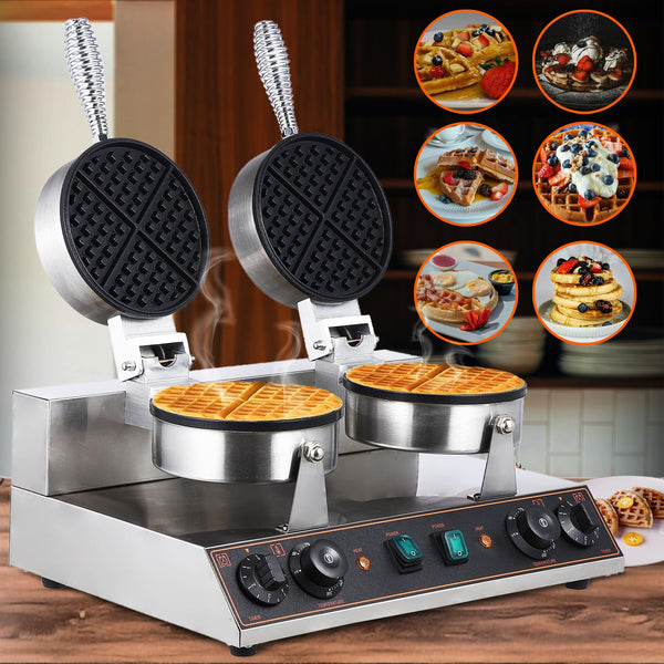 GARVEE Ice Cream Cone Waffle Maker Control Panel