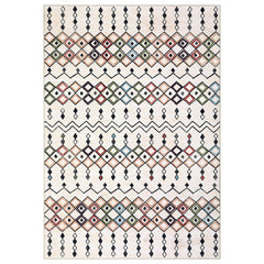 GARVEE Area Rugs 6x9 Washable Rug Modern Rugs for Living Room Bedroom Office Geometric Accent Carpet Moroccan Distressed Area Rugs Low Pile Farmhouse Rug Beige