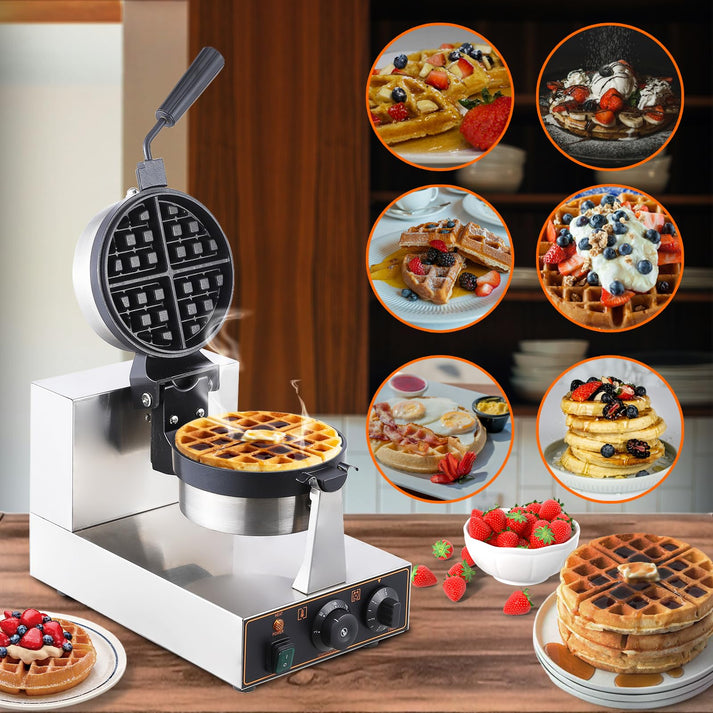 GARVEE Commercial Waffle Maker Control Panel