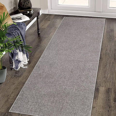 GARVEE Area Rug 2x6 Modern Runner Rug Indoor Chenille Washable Rug Entryway Runners Boho Vintage Hallway Runner Rug Non-Slip Foldable Long Rug Bedside Laundry Kitchen Thin Rug Runners Khaki