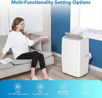 14,000 BTU Portable Air Conditioner for 750 Sq. Ft, Quiet