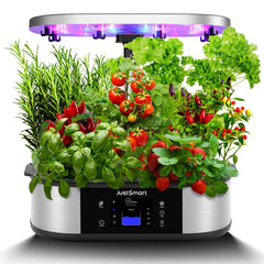 GARVEE 12 Pods Hydroponics Growing System Indoor Garden Up to 30