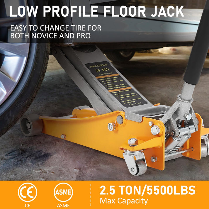 GARVEE Floor Jack Front View