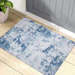 GARVEE 2x3 Modern Doormat Indoor Front Door Mat Entrance Floor Mat Soft Floor Mat Abstract Grey Printed Rug Low Pile Small Area Rug Non Slip Washable Mat Kitchen Bathroom Home Decor