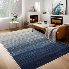 GARVEE Modern 12x18 Rug for Living Room - Geometric Abstract Design, Non-Slip, Durable Polypropylene, High-Traffic Suitable