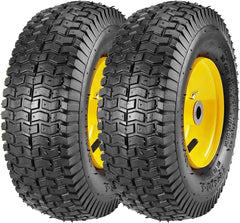 16x6.50-8 Lawn Mower Tires with Rim (Fit Most John Deere), 3