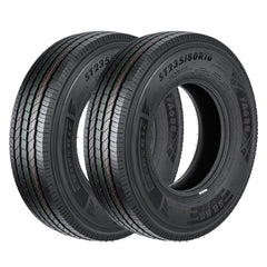 All Terrain Radial Tire,Set Of 2 All Season 235/80R16 14PR Heavy Duty Trailer Tire, Load Range G