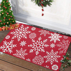 GARVEE Front Door Mat Christmas Decorative Doormat Indoor Outdoor Entry Doormats Non-Slip Welcome Doormat Washable Floor Mats for Bedroom Living Room Kitchen Nursery, 17