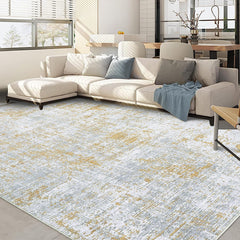 GARVEE Washable Area Rugs 4x6 Rug for Living Room Indoor Mats for Entryway Soft Bedroom Rug Non Slip Modern Abstract Area Rug Farmhouse Throw Rugs Low Pile Stain Resistant Carpet 4'x6' Grey/Taupe