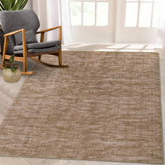 GARVEE Solid Runner Rug Machine Washable Ktichen Runner Rug 2x6 Long Hallway Runner Rug Modern Indoor Runner Rug for Living Room Bedroom Laundry - Taupe / 8' x 10'