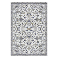 GARVEE 9x12 Rug for Living Room Washable Rugs Boho Rug for Bedroom Vintage Rug Non Slip Carpet Floral Throw Rugs Large Area Rug Stain Resistant Office Rug Classroom Rug 9'x12' Multi