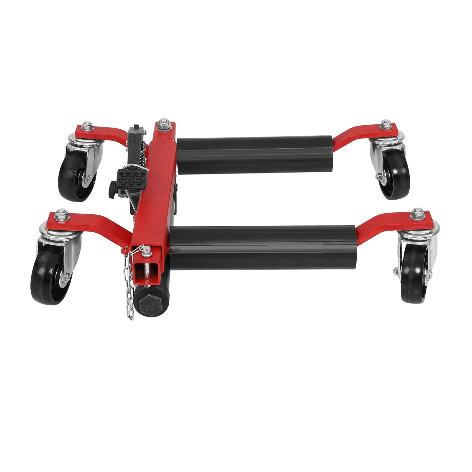 1500lbs Car Wheel Dolly, Ratcheting Pedal Lift,2 Pack