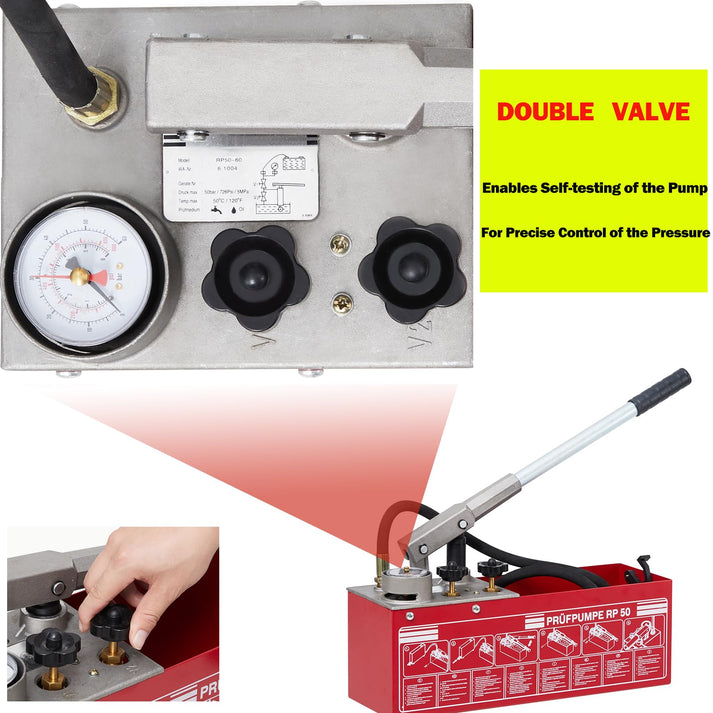 GARVEE Hydraulic Pressure Test Pump